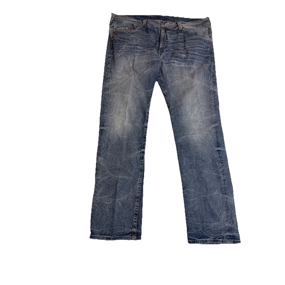 True Religion Men's Skinny 44 Light Wash Blue Jeans Skinny